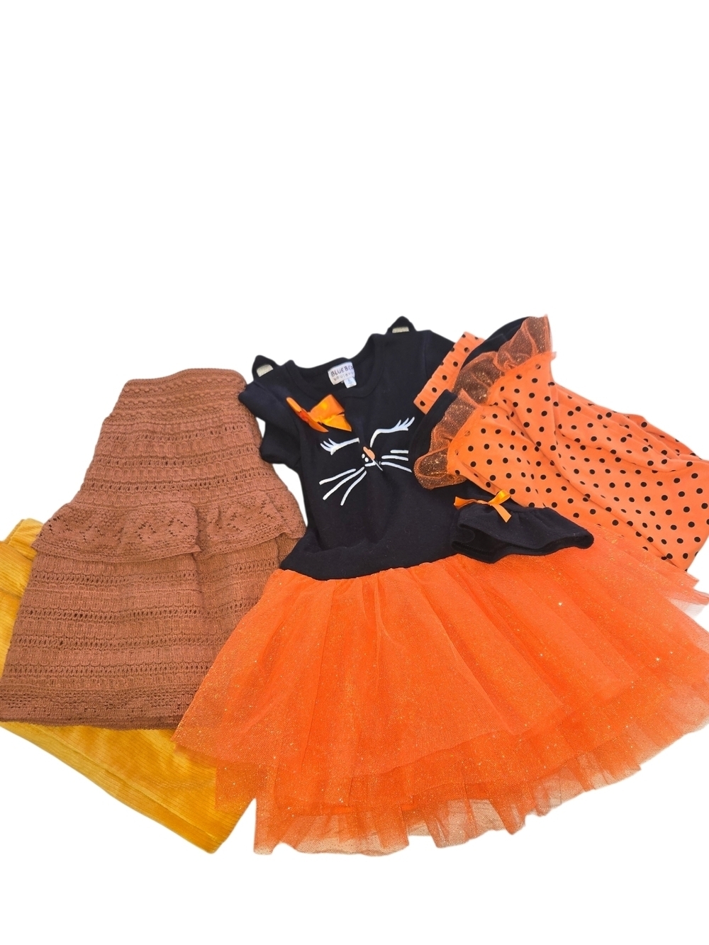 Black & Orange Fall/Halloween Girls Bundle Size 6/6X